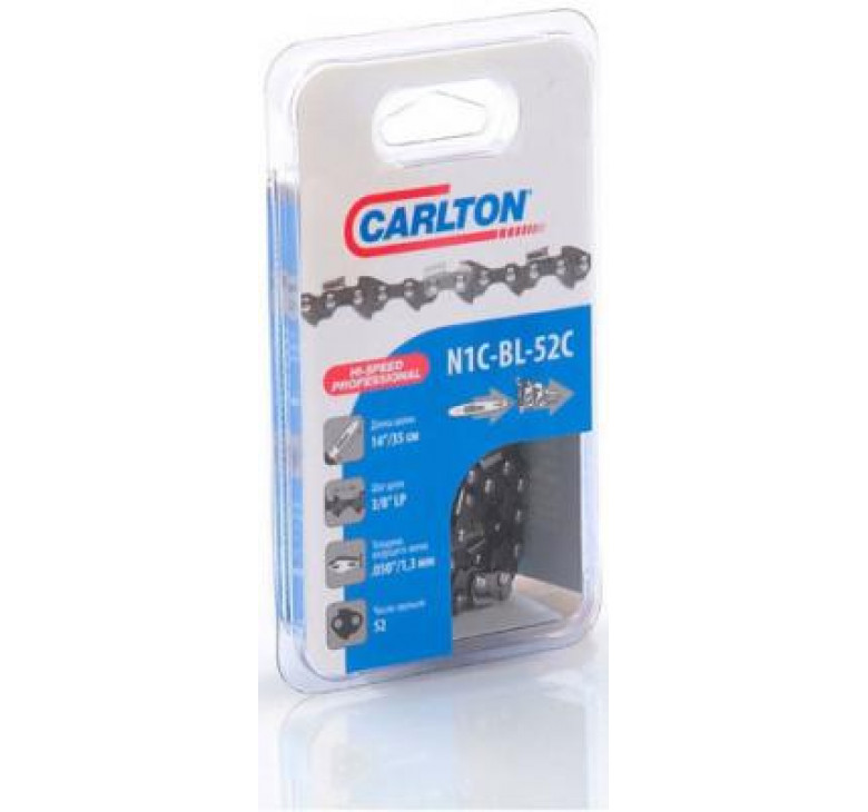 Цепь 52зв 1,3 3/8 Carlton 14" в блистере