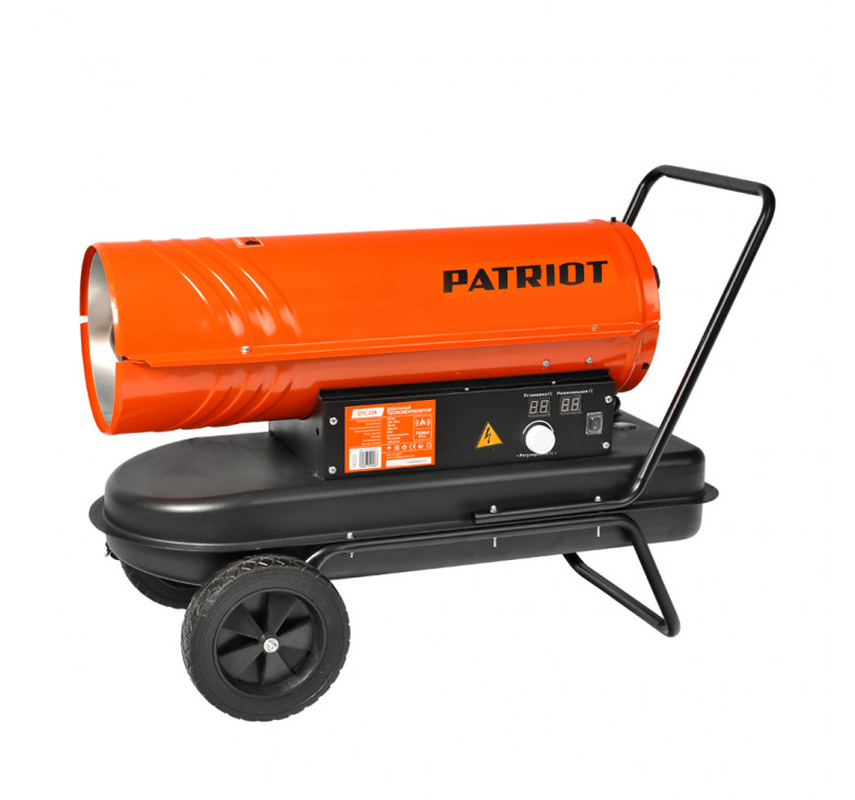 Калорифер дизельный PATRIOT DTC-228, 22 кВт, 588 м?/ч, термостат, колеса. Калорифер дизельный PATRIOT DTC-228, 22 кВт, 588 м?/ч, термостат, колеса.