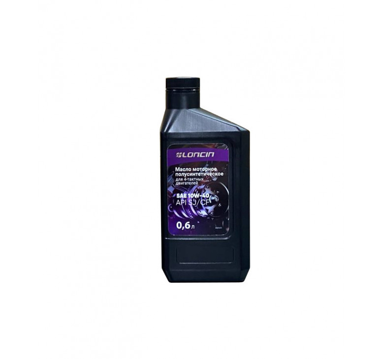 Масло LONCIN 4T SAE 10W-40 API SJ/CF 0.6л полусинтетическое